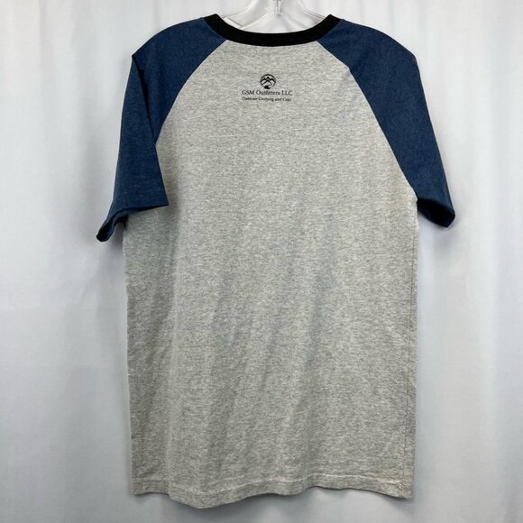 Sasquatch Mens MV Sport GSM Outfitters Graphic T-Shirt Multicolor Gray Crew M - Picture 6 of 11